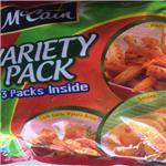 MCCAIN VARIETY PACK 550gm